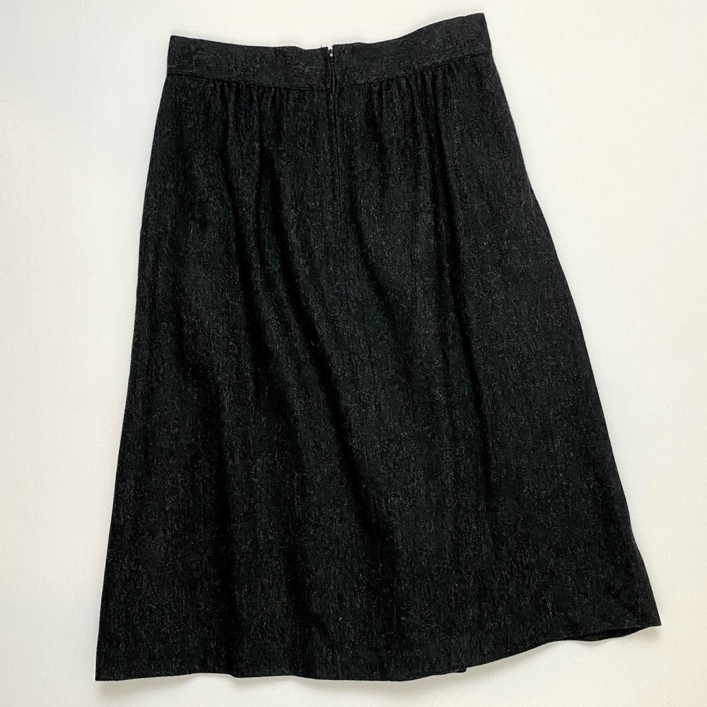 🤍 2026 Summer Fashion 🤍 
Vintage Ann Stevens NY Wool Pleated Skirt, pockets. - Picture 2 of 6